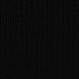 Polyester Viscose Stretch Rib Knit Fabric, 230 gsm, 135 cm — Black — photo 1