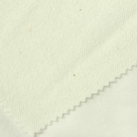 Cotton Polyester French Terry Fabric, 380 gsm, 180 cm — Beige