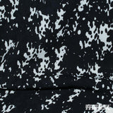 Black Abstract Linen-Look — photo 1