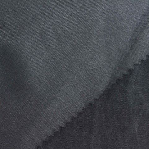 Black Brushed Faux Suede, Polyester