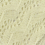 Cream Openwork Pointelle Knit, Poly-Cotton, 310 gsm — photo 1