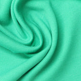 Viscose Nylon Stretch Ponte Knit Fabric, 335 gsm, 149 cm — Green — photo 1