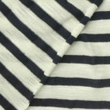 Dark Grey Stripes Jersey Knit, 150 gsm — photo 1