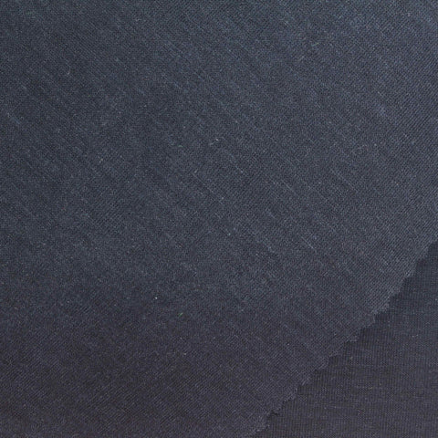 Scuba Knit Fabric, 200 gsm, 180 cm — Navy