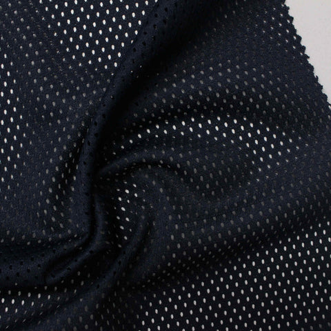 White Dots Warp Knit, Polyester, 114 gsm