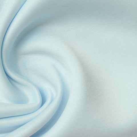 Viscose Polyester Stretch Scuba Knit Fabric, 260 gsm, 175 cm — Blue
