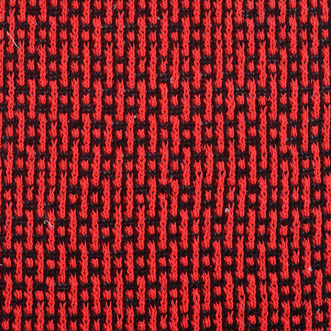 Red Dash Chunky Knit, Cotton