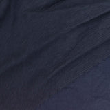 Polyester Cotton Stretch French Terry Fabric, 260 gsm, 175 cm — Navy, ref EF-261468 — photo 1