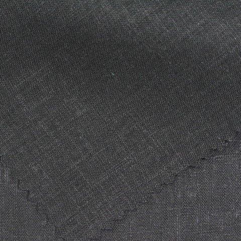 Linen Viscose Woven Fabric, 140 gsm — Grey