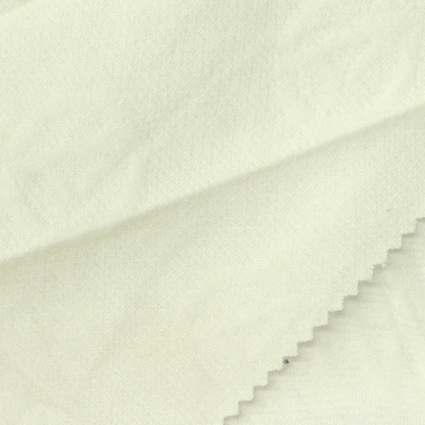 Jacquard Polyester Cotton Stretch Knit Fabric, 257 gsm, 198 cm — Yellow