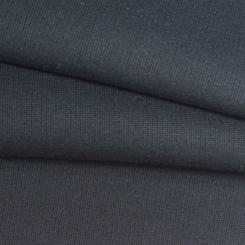 Polyester Cotton Scuba Knit Fabric, 300 gsm, 175 cm — Navy, ref EF-271359