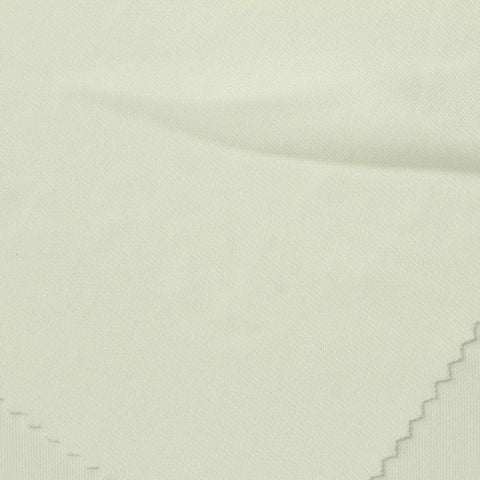 Viscose Stretch Interlock Knit Fabric, 290 gsm, 155 cm — White