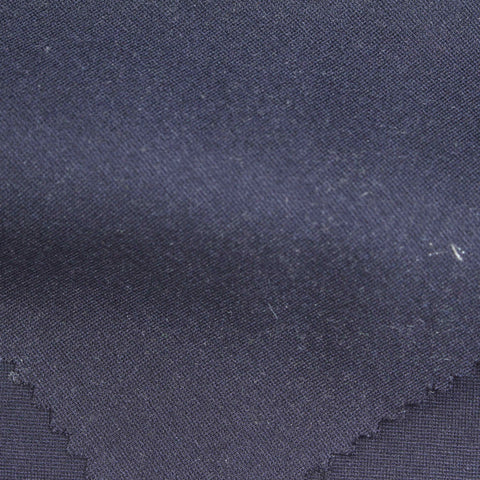 Blue Marl Ponte Knit, Viscose-Nylon