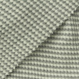 Striped Cotton Polyester Waffle Knit Fabric, 230 gsm, 160 cm — Grey — photo 1