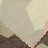 Pink Geometric Fleece, Polyester — photo 1
