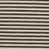 Black Horizontal-Stripe Woven, Cotton — photo 1
