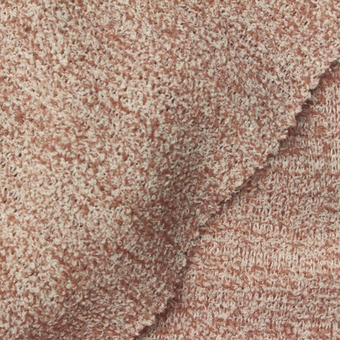 Beige Marl Jersey Knit, Poly-Nylon
