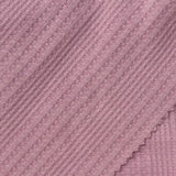 Polyester Viscose Stretch Waffle Knit Fabric, 180 gsm, 155 cm — Pink — photo 1