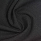 Polyester Stretch Scuba Knit Fabric, 320 gsm, 170 cm — Black — photo 1