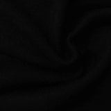 Chunky Knit Fabric, 208 gsm, 160 cm — Black — photo 1