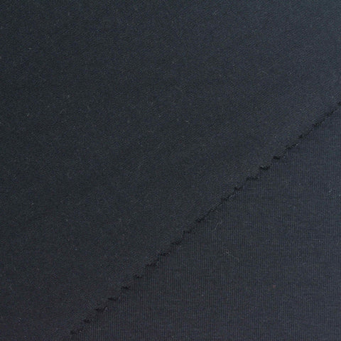 Modal Cotton Stretch Jersey Knit Fabric, 250 gsm, 160 cm — Navy