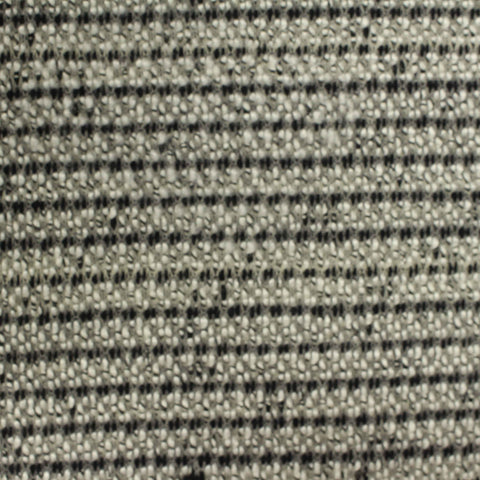 Black Horizontal-Stripe Chunky Knit, Viscose-Poly, 415 gsm