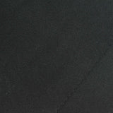 Brushed Polyester Stretch Velvet Fabric, 299 gsm, 176 cm — Black — photo 1