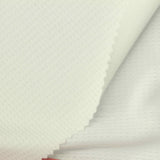 Off-White Textured Mesh, Polyester — photo 1