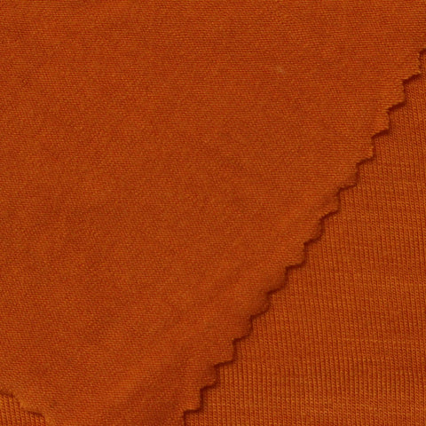 Viscose Stretch Jersey Knit Fabric, 167 gsm, 170 cm — Orange