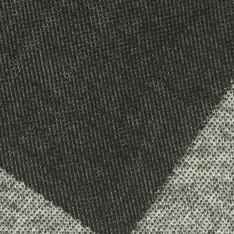 Black Marl Piqué Knit, Polyester