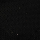 Polyester Viscose Rib Knit Fabric, 285 gsm, 155 cm — Black — photo 1