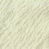 Cream Tone-on-Tone Crepe, Cotton-Nylon — photo 1