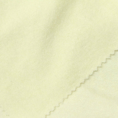 Viscose Polyester Blend French Terry Fabric, 280 gsm, 185 cm — Yellow, ref EF-262952
