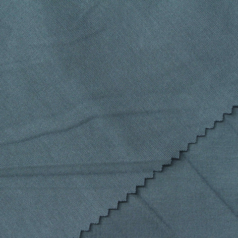 Viscose Nylon Stretch Ponte Knit Fabric, 370 gsm, 160 cm — Green