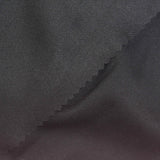 100% Polyester Birdseye Knit Fabric, 165 gsm — Black — photo 1