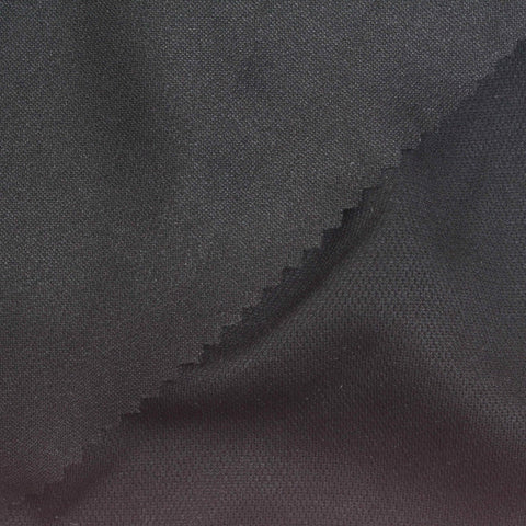 Black Birdseye Knit, Polyester