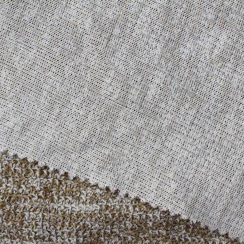 Heathered Brown Marl Chunky Knit, Polyester
