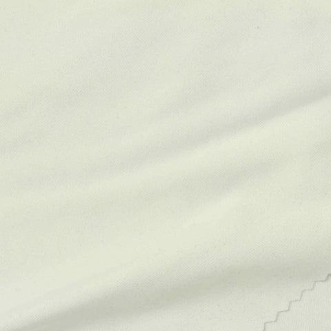 Polyester Stretch Milk Silk Knit Fabric, 240 gsm, 152 cm — White