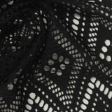Black Diamond Jacquard, Polyester, 125 gsm, 155 cm, ref EF-278477 — photo 1