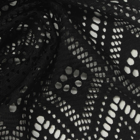 Black Diamond Jacquard, Polyester, 125 gsm, 155 cm, ref EF-278477