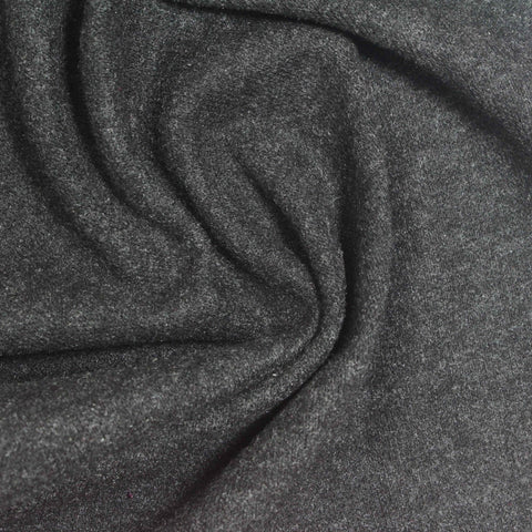 Dark Grey Marl Knit, Polyester, 215 gsm