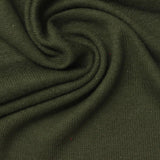 Viscose Polyester Stretch Chunky Knit Fabric, 200 gsm, 165 cm — Green — photo 1