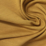 Cotton Polyester Stretch Piqué Knit Fabric, 190 gsm, 185 cm — Khaki — photo 1