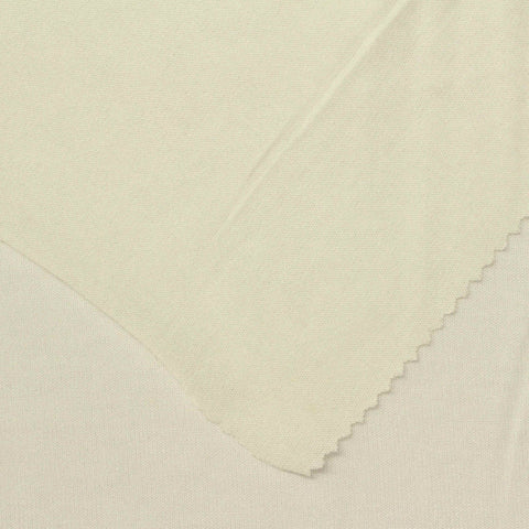 Off-White Jersey Knit, Poly-Viscose
