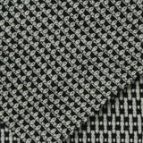 Black Geometric-Dash Chunky Knit, Poly-Spandex — photo 1