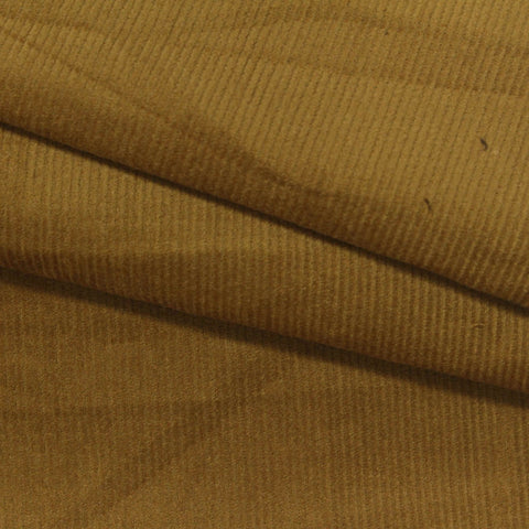 100% Cotton Corduroy Fabric, 200 gsm — Khaki