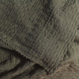 Olive Diamond Jacquard, Cotton — photo 1