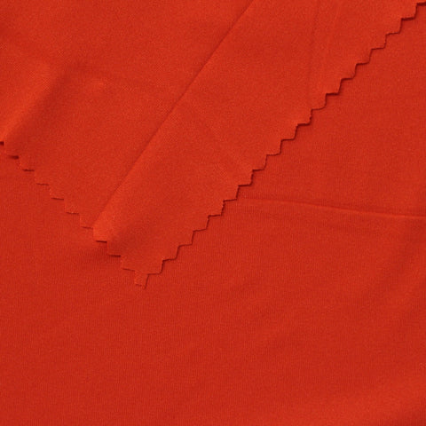 Polyester Stretch Jersey Knit Fabric, 145 gsm — Red