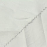 100% Polyester Piqué Knit Fabric, 175 gsm, 180 cm — White — photo 1