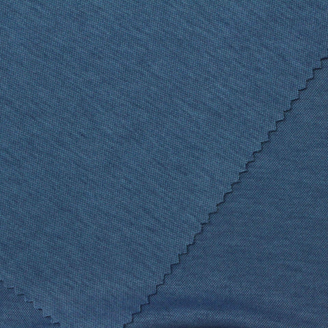 Blue Tone-on-Tone Jacquard, Poly-Viscose, 180 gsm